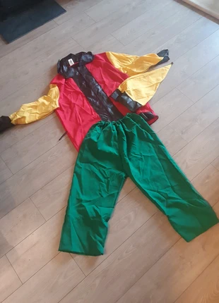 Carnaval joker hele pak met muts 56, merk: Magic by Freddy's, staat: Goed, maat: XL, € 8,00, € 9,10 inclusief Kopersbescherming