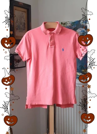 🩷 Polo Ralph Lauren – Corail éclatant & logo bleu – Taille M, brand: Ralph Lauren, condition: Very good, size: M, €19.90, €21.60 includes Buyer Protection