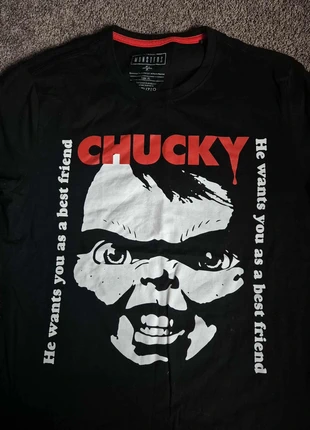 Chucky tshirt, brand: ghostly goods, condition: Very good, size: XL, £15.00, £16.45 includes Buyer Protection