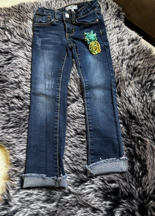 Jeans fille skinny, brand: Newco, condition: Good, size: 4 years / 104 cm, €2.00, €2.80 includes Buyer Protection