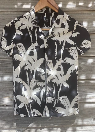 Chemisette palmiers IKKS t. 8 ans, merk: IKKS, staat: Heel goed, maat: 8 jaar / 128 cm, € 9,00, € 10,15 inclusief Kopersbescherming