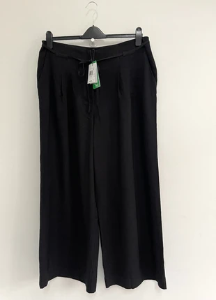 Nobody's Child Trousers Black Tie Waist Wide Leg 16 / 29" Leg - BNWT £69, brand: Nobody's Child, condition: New with tags, size: L / UK 16-18, £28.00, £30.10 includes Buyer Protection Pro
