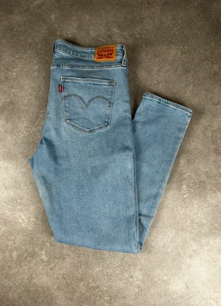 Jean Levi’s Femme 721 High Rise Skinny – Taille FR42 (XL) Jean Slim Bleu Stretch Taille Haute, marke: Levi's, zustand: Sehr gut, größe: XL / 42 / 14, 19,00 €, 20,65 € inklusive Vinted-Käuferschutz