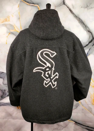 Veste de Baseball Duffle-Coat MLB Chicago White Sox - Gris Foncé - Taille S, condition: Very good, size: S, €40.00, €42.70 includes Buyer Protection Pro