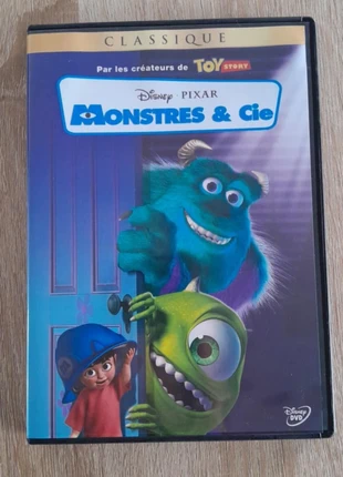 👾 DVD Disney Pixar – Monstres & Cie (Classique) 🎬, staat: Heel goed, € 3,00, € 3,85 inclusief Kopersbescherming