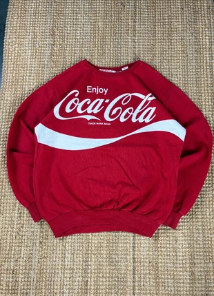 Sweat Crewneck Rouge Floqué Coca-Cola Taille M, marke: Vintage Dressing, zustand: Gut, größe: M, 20,00 €, 21,70 € beinhaltet Vinted-Käuferschutz Pro