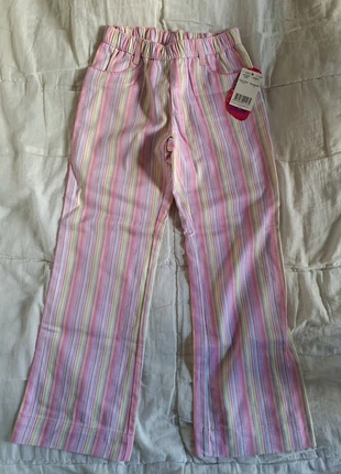 Calças riscas 7 anos Mayoral, marca: Mayoral, estado: Novo com etiquetas, tamanho: 7 anos / 122 cm, €5.00, €5.95 inclui Proteção do Comprador