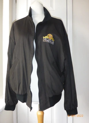 Authentic vintage MGM James Bond 007 black bomber jacket size L, brand: MM Studio, condition: Very good, size: L, £75.00, £79.45 includes Buyer Protection