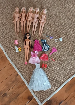 Lot de 6 poupées barbie, brand: Barbie, condition: Very good, size: 3 years / 98 cm, €10.00, €11.20 includes Buyer Protection