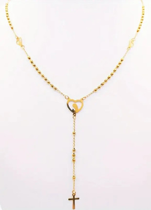 Collier Chaine Pendentif Doré Croix Religieuse Chrétien catholique Chapelet (7), marke: Chapelet, zustand: Sehr gut, 7,97 €, 9,07 € inklusive Vinted-Käuferschutz