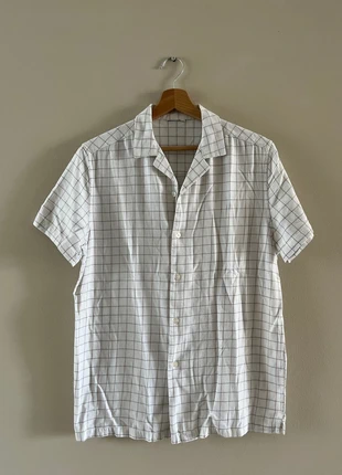 Camicia vintage bianca a quadretti - XS, marca: Vintage Dressing, estado: Muy bueno, tamaño: XS, 15,00 €, 16,45 € Protección al comprador incluida