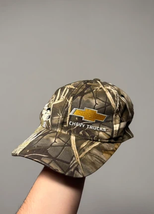 Vintage 2000s Y2K Camo Real Tree Style Chevrolet Cap, brand: Realtree, condition: Very good, size: One size, £20.00, £21.70 includes Buyer Protection