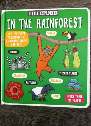 Little Explorers In The Rainforest Hardback (more than 30 flaps), condition: New with tags, £5.00, £5.70 includes Buyer Protection