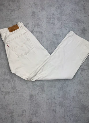 J097. Jean Pant Levi’s 501 Blanc W31L32, marque: Levi's, état: Très bon état, taille: W31 | FR 40, 29,00 €, 31,15 € Protection acheteurs (Pro) incluse