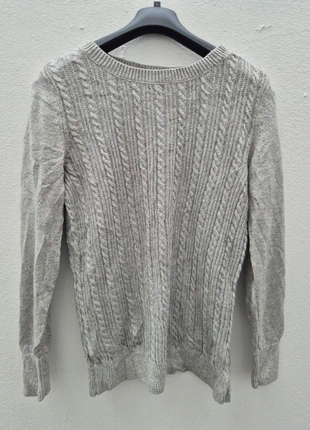 Talbots Grey Cable Knit Jumper – Size S, brand: Talbots, condition: Very good, size: S / UK 8-10, £3.00, £3.85 includes Buyer Protection