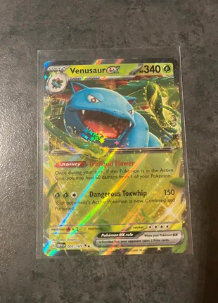 Venusaur ex (MEW 003), merk: Pokémon, staat: Nieuw zonder prijskaartje, € 4,00, € 4,90 inclusief Kopersbescherming