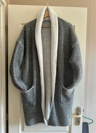 Gilet chaud long KIABI femme 46/48 sherpa intérieur, marque: Kiabi, état: Très bon état, taille: XXXL / 46 / 18, 16,00 €, 17,50 € Protection acheteurs incluse