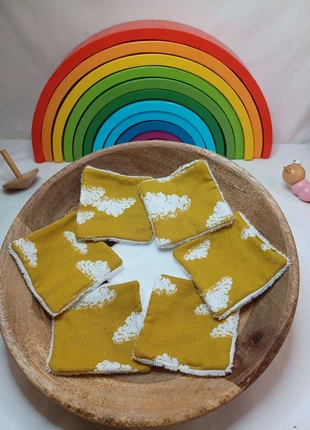 Lot de 7 cotons lavables, marque: Cotoons, état: Neuf avec étiquette, 9,90 €, 11,10 € Protection acheteurs incluse