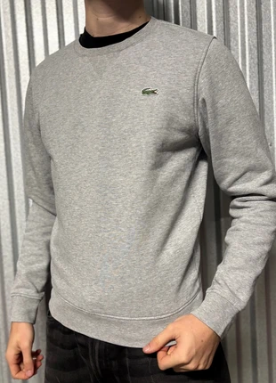 Crewneck Lacoste pull col rond gris coton sweat V-PL13, brand: Lacoste, condition: Very good, size: XS, €34.90, €37.35 includes Buyer Protection Pro
