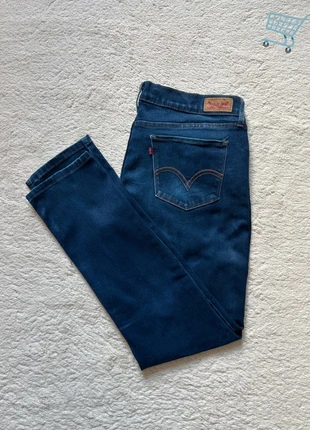 Pantalon jean Levi’s 524 vintage - Bleu marine - Coupe Skinny - 32x32 (FR42), marke: Levi's, zustand: Sehr gut, größe: XL / 42 / 14, 29,90 €, 32,10 € beinhaltet Vinted-Käuferschutz Pro