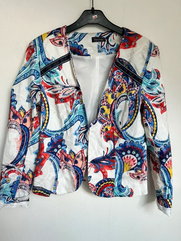 Jolie blazer coloré femme taille 38 pause café