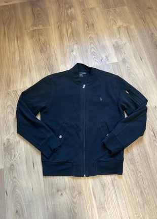 Veste zipée noir / bomber en maille double Polo Ralph Lauren - Taille S, marke: Ralph Lauren, zustand: Sehr gut, größe: S, 65,00 €, 68,95 € inklusive Vinted-Käuferschutz