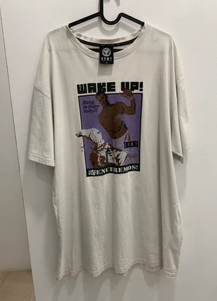 Camiseta GRMY blanca XL estampada, brand: Grimey, condizioni: Ottime, taglia: XL, €10.00, €11.20 include la Protezione acquisti