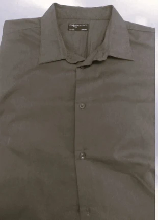 Camicia uomo grigia, marke: Piazza Italia, zustand: Sehr gut, größe: XXL, 6,00 €, 7,00 € inklusive Vinted-Käuferschutz