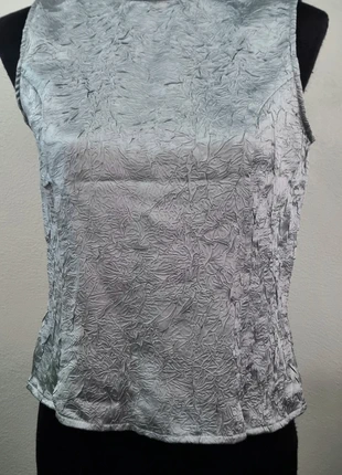 Top argenté, marque: new coordinates, état: Très bon état, taille: M / 38 / 10, 8,00 €, 9,10 € Protection acheteurs incluse