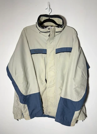 Blouson de ski Columbia vintage beige et bleu - coupe oversize - sans doublure - mixte Taille L, marke: Columbia, zustand: Sehr gut, größe: L, 14,50 €, 15,93 € inklusive Vinted-Käuferschutz