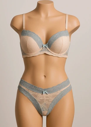 Ensemble lingerie dentelle Neuf, marca: Basic One, estado: Novo com etiquetas, tamanho: 75B, €10.90, €12.15 inclui Proteção do Comprador