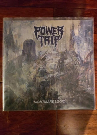 Vinyl power trip - nightmare logic, staat: Heel goed, € 60,00, € 63,70 inclusief Kopersbescherming
