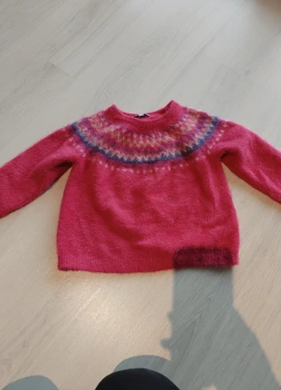 Roze fluffy pull, marca: Milla Star, estado: Muito bom, tamanho: 3 anos / 98 cm, €2.00, €2.80 inclui Proteção do Comprador