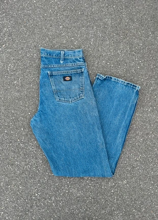 Jean dickies bleu coupe droite vintage - Taille 34x34, marque: Dickies, état: Très bon état, taille: W34 | FR 44, 19,00 €, 20,65 € Protection acheteurs (Pro) incluse