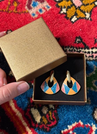 Beautiful geometric statement earrings, brand: & Other Stories, condizioni: Nuovo senza cartellino, €9.00, €10.15 include la Protezione acquisti