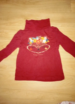 Tee-shirt col roulé bordeaux c&a 4 ans, brand: C&A, condition: New without tags, size: 4 years / 104 cm, €2.00, €2.80 includes Buyer Protection