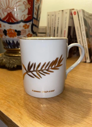 Tasse Mug Festival de Cannes | Collector 1997 Porcelaine Limoges, marca: Philippe Deshoulieres, estado: Muy bueno, 15,00 €, 16,45 € Protección al comprador incluida