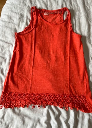 Débardeur rouge, marke: Zara, zustand: Sehr gut, größe: S / 36 / 8, 3,00 €, 3,85 € inklusive Vinted-Käuferschutz