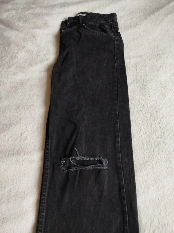 Jean noir femme Bershka taille 36 - photo numéro 5