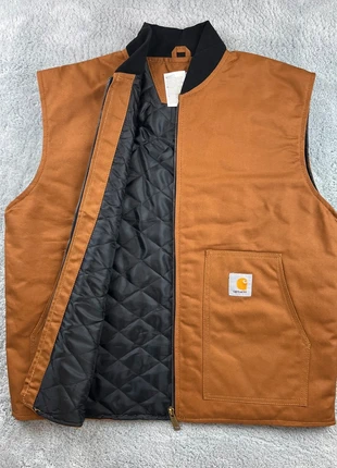 Veste sans manche/jacket Detroit Carhartt marron taille xl, brand: Carhartt, condizioni: Ottime, taglia: XL, €39.90, €42.60 include la Protezione acquisti