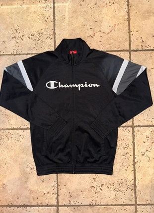 Veste de survêtement Champion zippé / Taille S / Noir logo Blanc, marque: Champion, état: Très bon état, taille: S, 8,00 €, 9,10 € Protection acheteurs incluse
