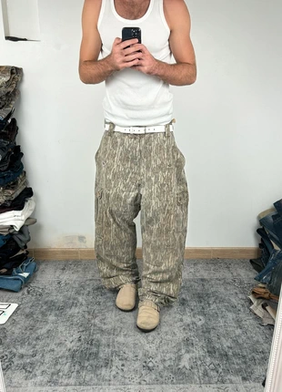 Pantalon de chasse XXL W46 vert gris jambes larges baggy reatree vintage y2K, brand: Vintage Dressing, condition: Very good, size: W46, €28.99, €31.14 includes Buyer Protection Pro