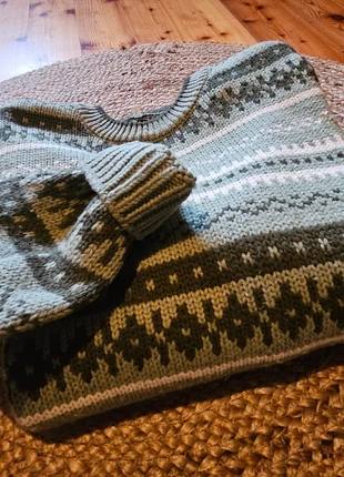 Vintage Sweater Matcha Love, marke: Vintage Dressing, zustand: Sehr gut, größe: M / 38 / 10, 45,00 €, 47,45 € inklusive Vinted-Käuferschutz