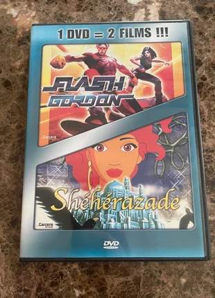 1 dvd 2 films Flash Gordon Shéhérazade enfants dessin animé, état: Très bon état, 1,50 €, 2,28 € Protection acheteurs incluse