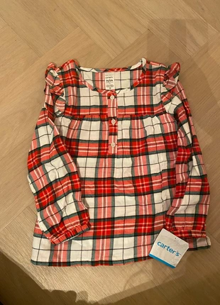 Hemdje 5 jaar, merk: Carter's, staat: Nieuw met prijskaartje, maat: 5 jaar / 110 cm, € 5,00, € 5,95 inclusief Kopersbescherming