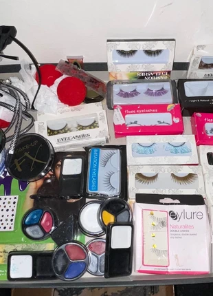 Halloween make-up Set kit trucco SFX clown zip hairband colours ciglia colori sangue penelli MUA, marque: Trucco, état: Neuf avec étiquette, 28,00 €, 30,10 € Protection acheteurs incluse