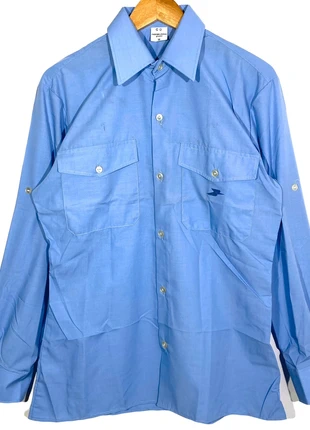 Chemise Travail Logo Brodé Vintage 80’s La Poste (Made In France), marca: La Poste, estado: Muito bom, tamanho: S, €24.00, €25.90 inclui Proteção do Comprador Pro