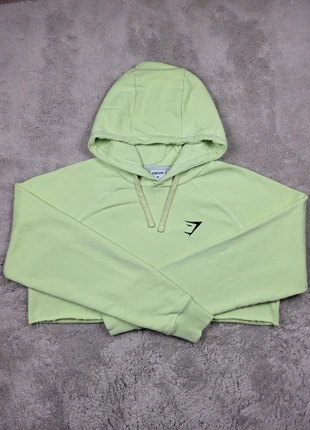 Hoodie / Sweat à capuche de sport pour Femme Gymshark Vert Fluo - Taille M, marke: Gymshark, zustand: Sehr gut, größe: M / 38 / 10, 23,00 €, 24,85 € inklusive Vinted-Käuferschutz