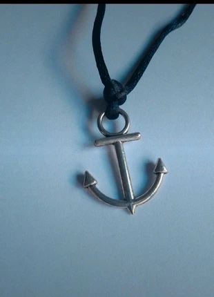 Marine Anchor Necklace for Adults & Kids – Black Cord Choker, Nautical Style Jewelry, marca: Ideal, estado: Nuevo con etiquetas, 19,95 €, 21,65 € Protección al comprador incluida
