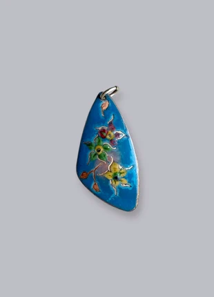 Vintage Emaille Hanger met Bloemmotief – Handgeschilderd, marca: Vintage Love, estado: Muito bom, €7.50, €8.58 inclui Proteção do Comprador